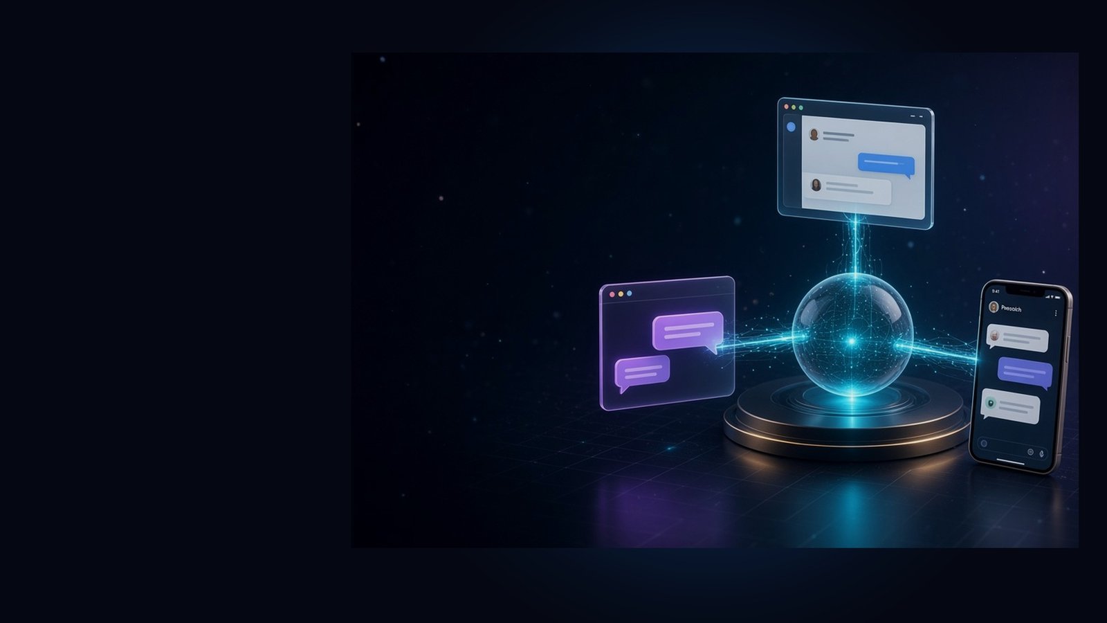 Agente virtual conectado a portal, Teams y otros canales